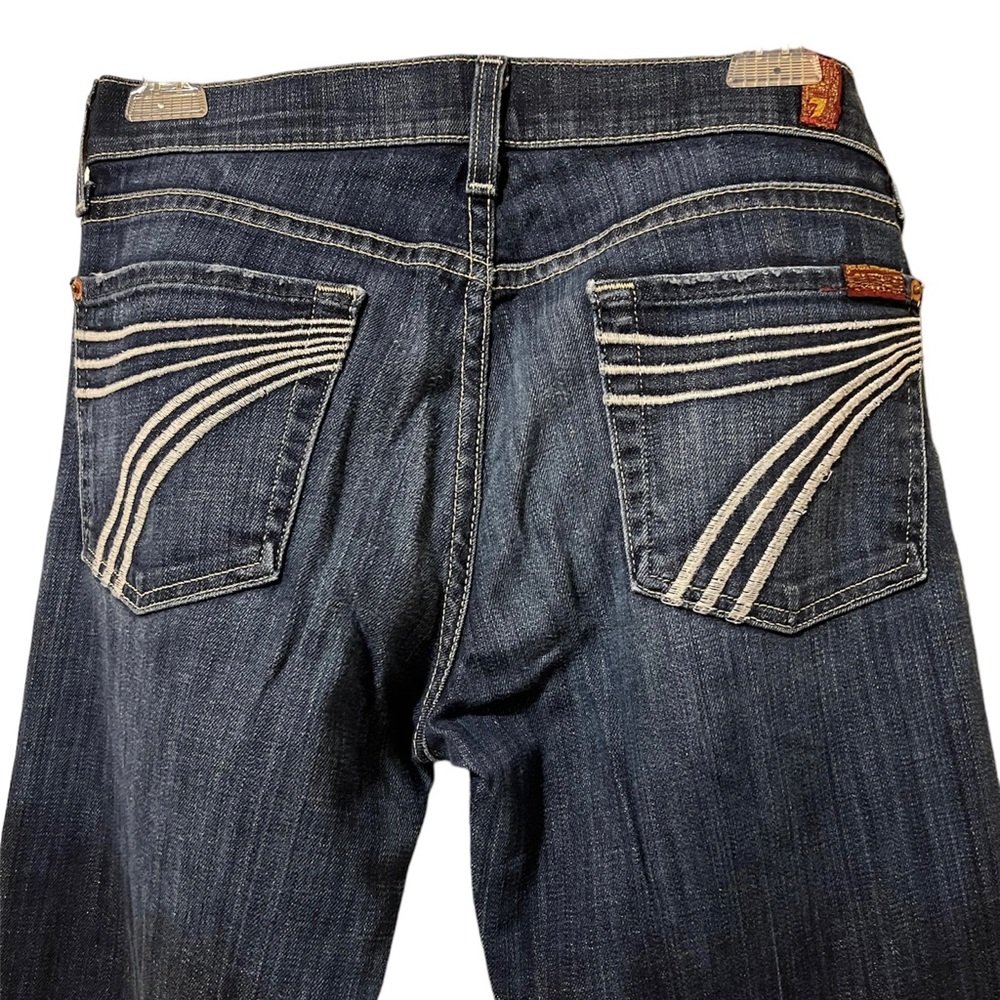 Preloved Seven for all Mankind Dojo bell bottom jeans size 27.